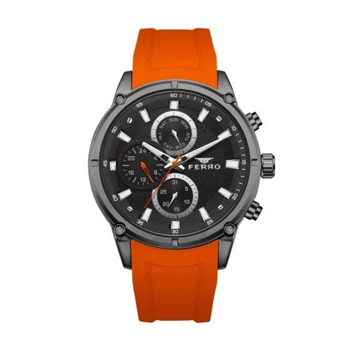 MONTRE FERRO HOMME M.FONCTION SILICONE